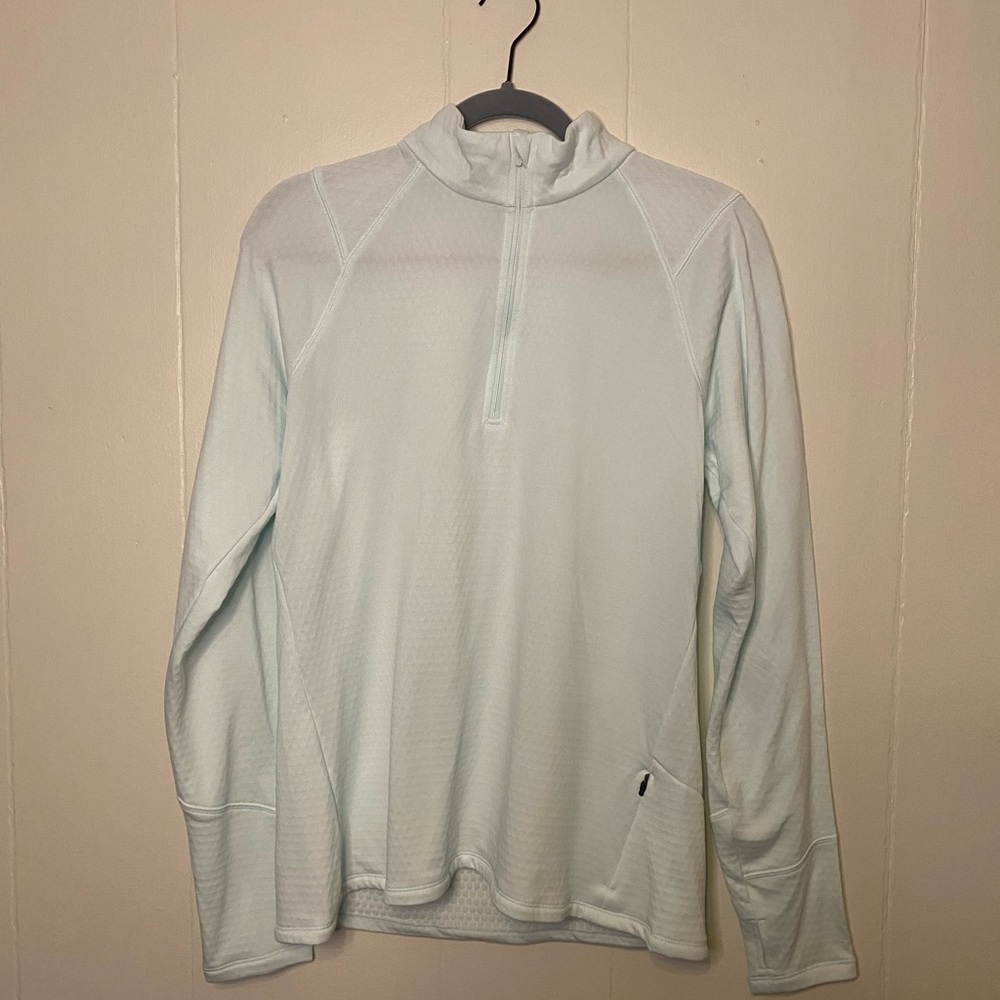 Light Blue DSG Quarter Zip Pullover